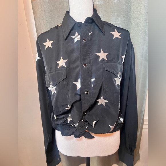 Wrangler Black Western Shirt - Picture 3 of 4